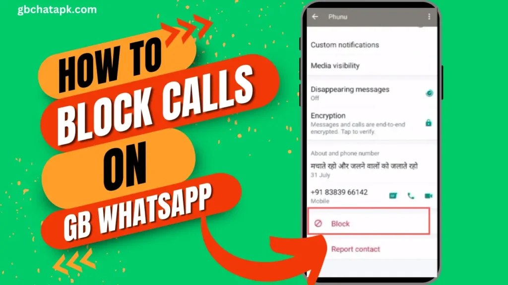 How to block calls on GB WhatsApp