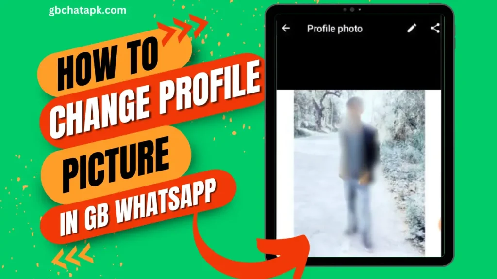 how to change profile picture on gb whatsapp