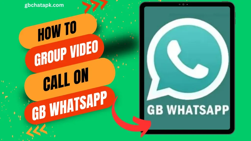 how to group video call on gb whatsapp