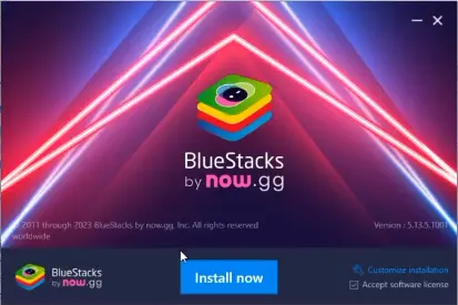 install bluestack